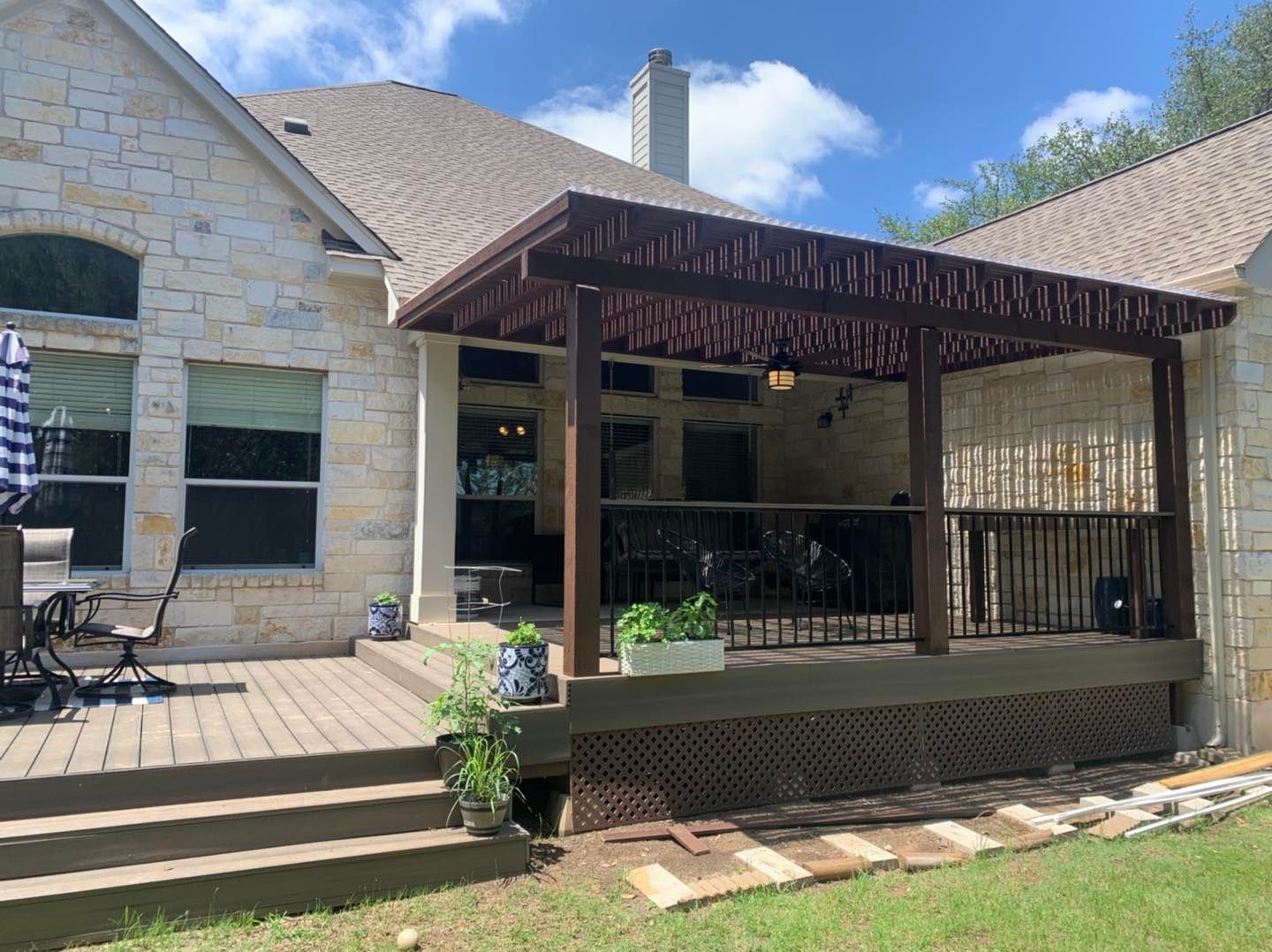 All Seasons custom outdoor living project in Central Texas — 33