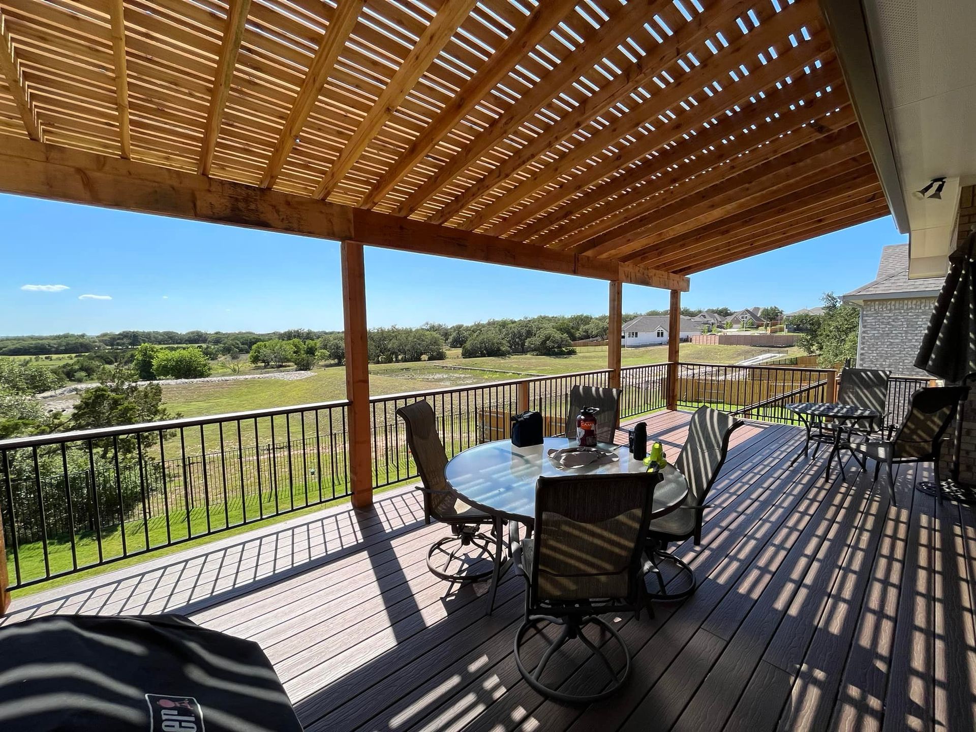 All Seasons custom outdoor living project in Central Texas — 38